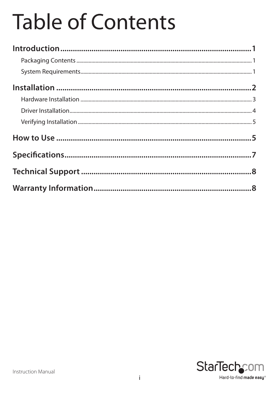 StarTech.com SAT2510BU2E User Manual | Page 3 / 12
