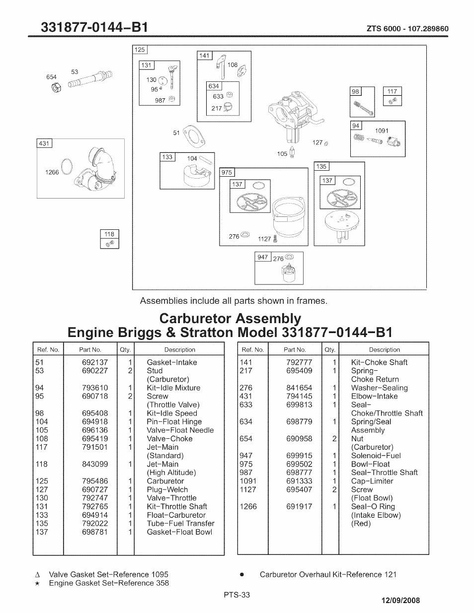 Craftsman 107.289860 User Manual | Page 105 / 116