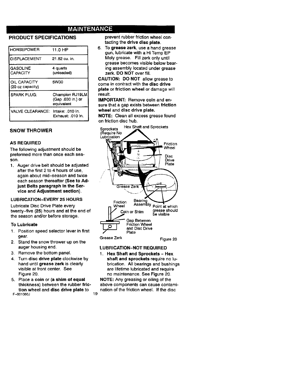 Craftsman 536.881130 User Manual | Page 19 / 30