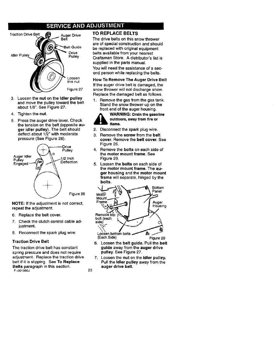 Craftsman 536.881130 User Manual | Page 23 / 30