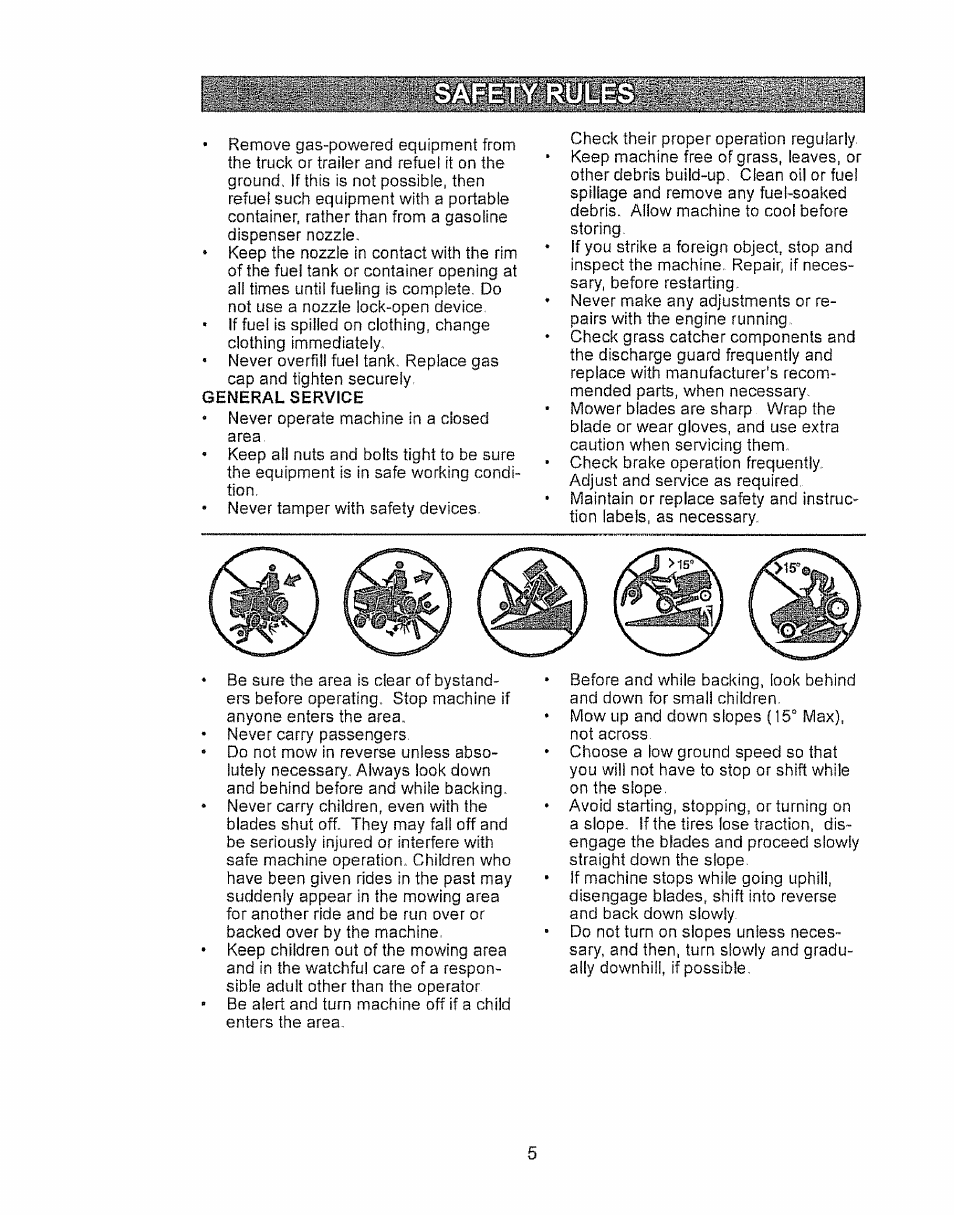 General service | Craftsman 917.28934 User Manual | Page 5 / 64