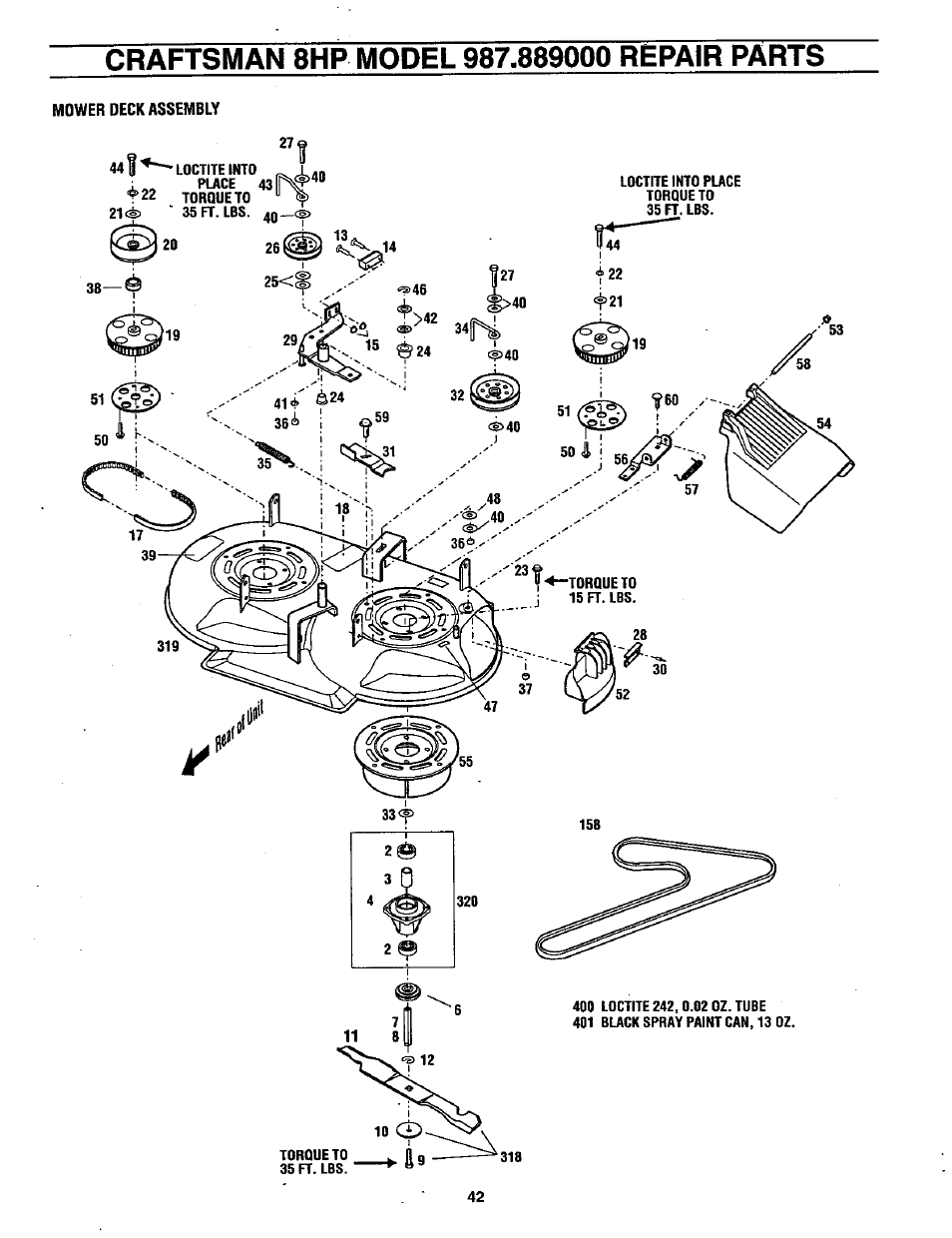 Craftsman 987.889000 User Manual | Page 42 / 52