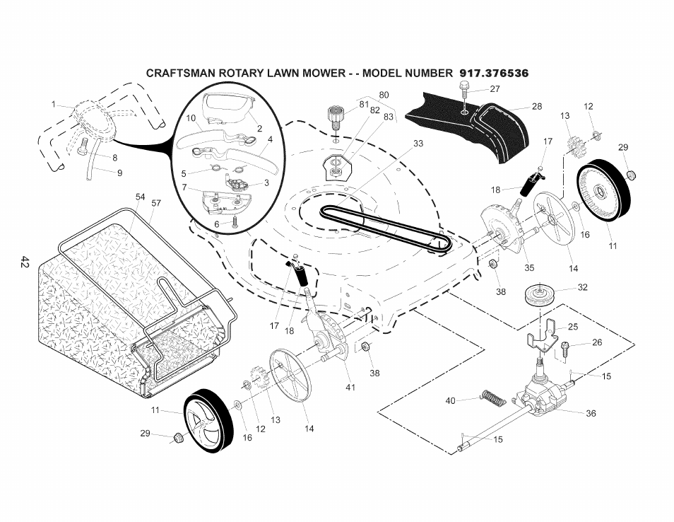 Craftsman 917.376536 User Manual | Page 42 / 52