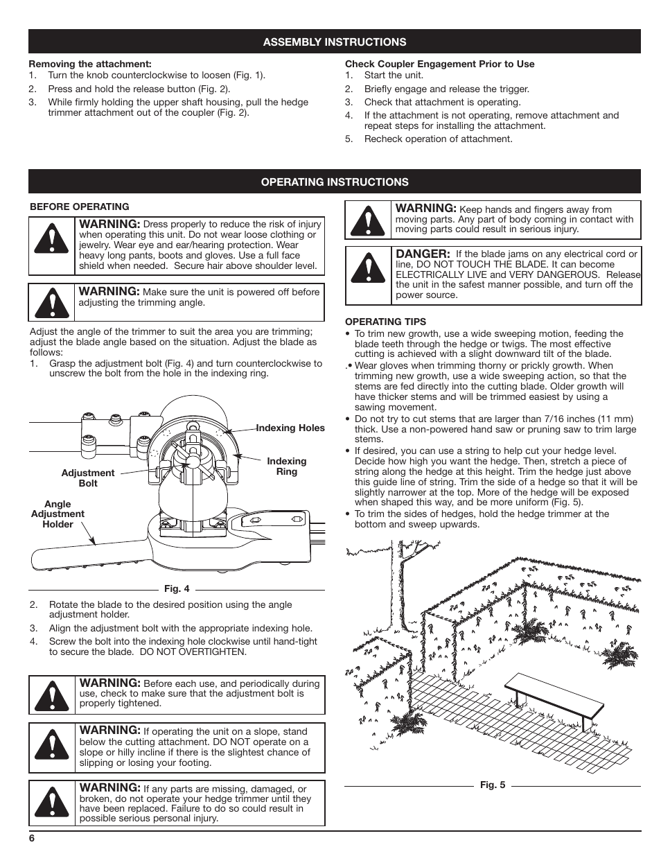 Craftsman 316.79249 User Manual | Page 6 / 20