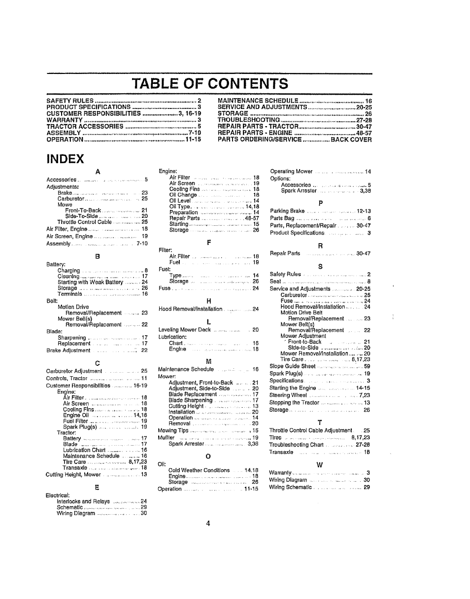 Craftsman 917.258692 User Manual | Page 4 / 64