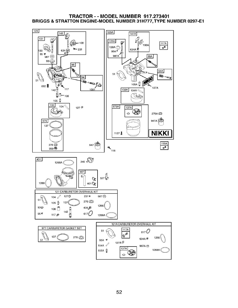 Craftsman 917.273401 User Manual | Page 52 / 56