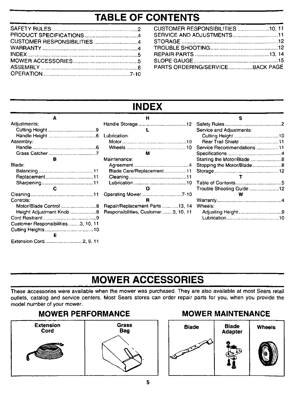 Craftsman 247.370251 User Manual | Page 5 / 18