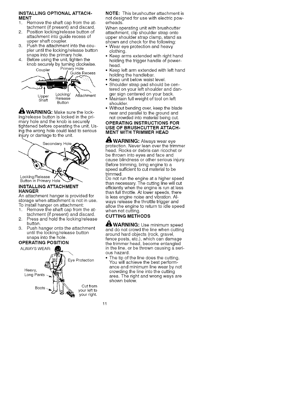 Craftsman 358.792443 User Manual | Page 11 / 31