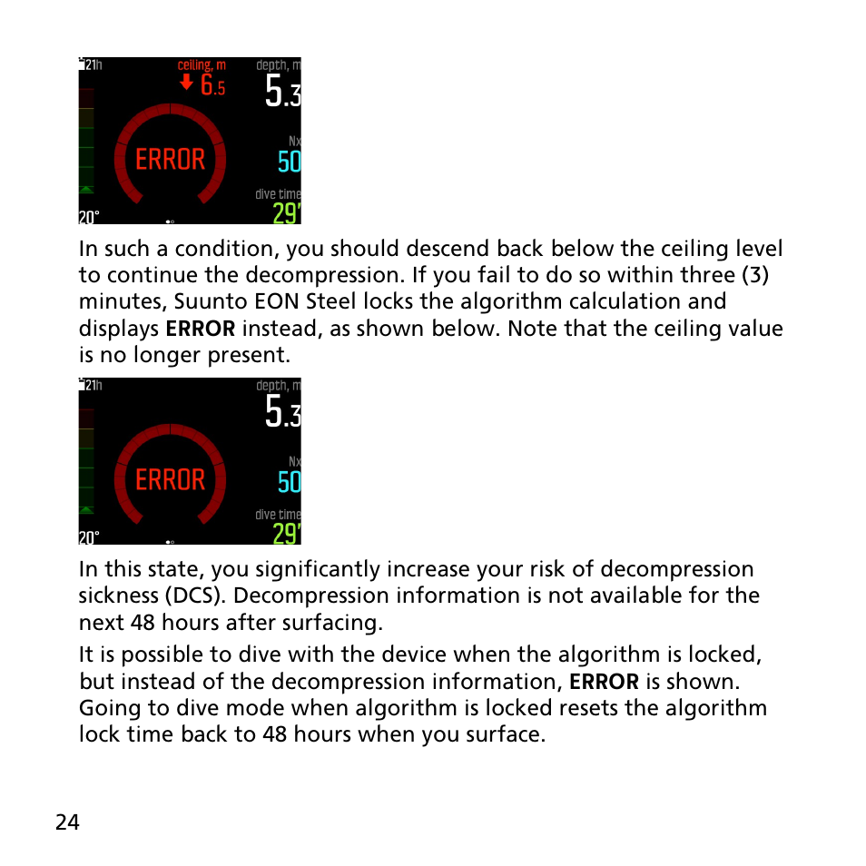 SUUNTO EON STEEL User Manual | Page 24 / 78
