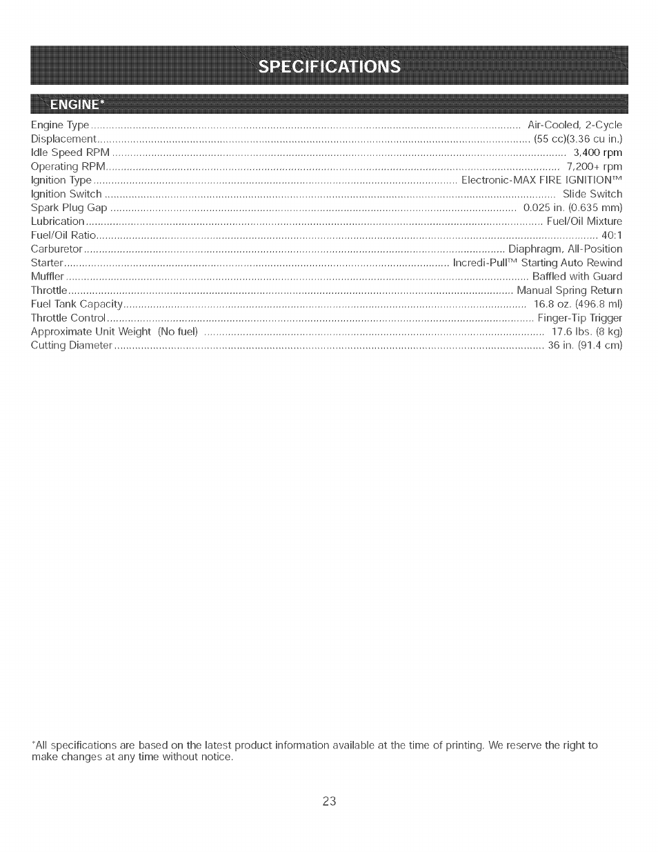 Craftsman 316.350840 User Manual | Page 24 / 28