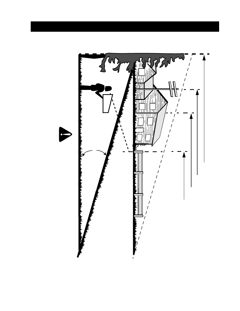 Slope guage, Warning | Craftsman 247.38824 User Manual | Page 6 / 25
