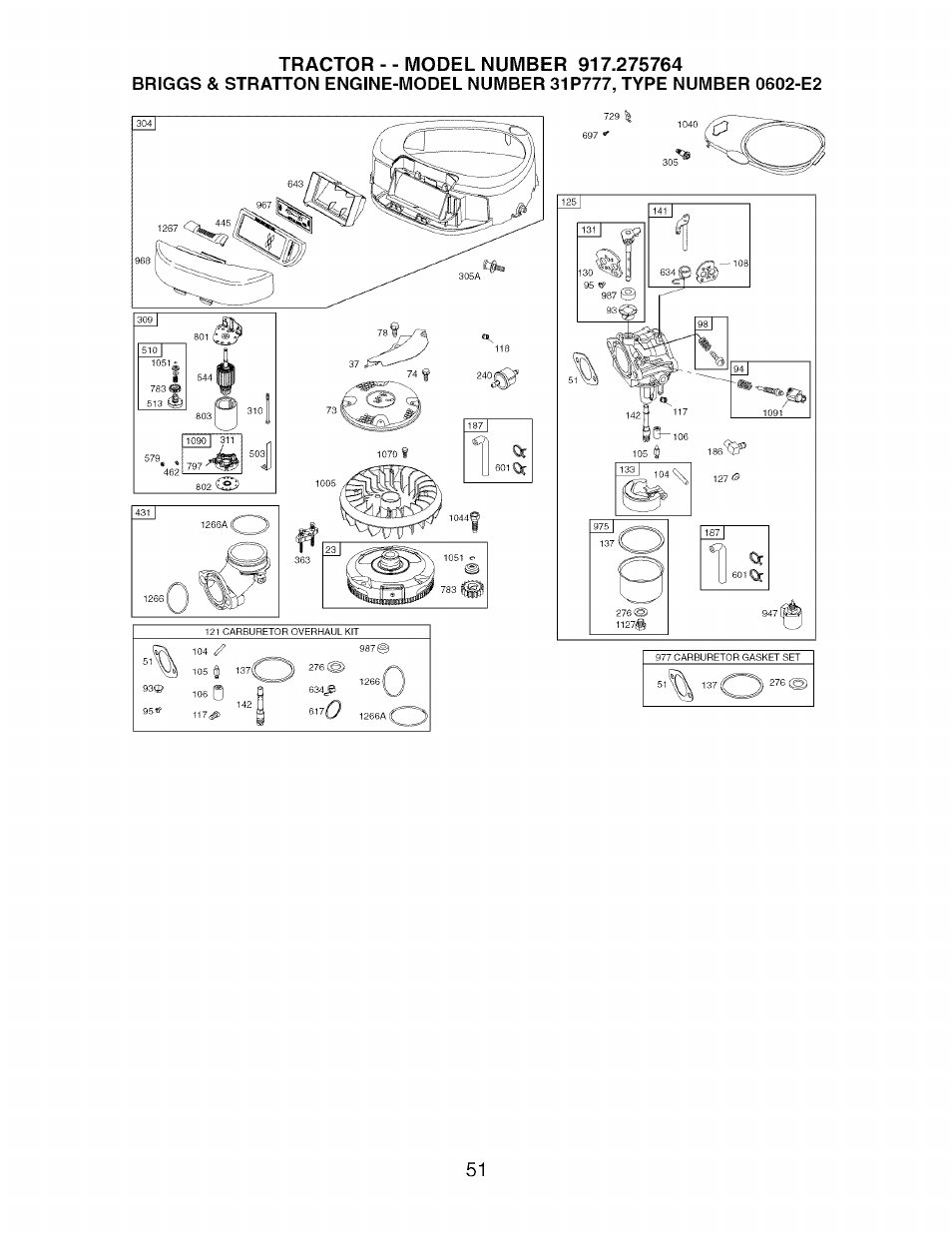 Craftsman 917.275764 User Manual | Page 51 / 56
