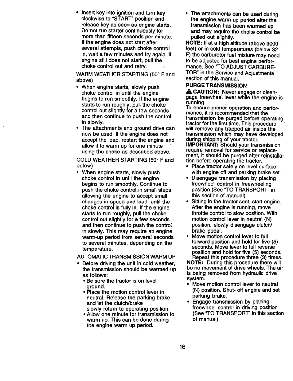 Craftsman 917.270961 User Manual | Page 16 / 60