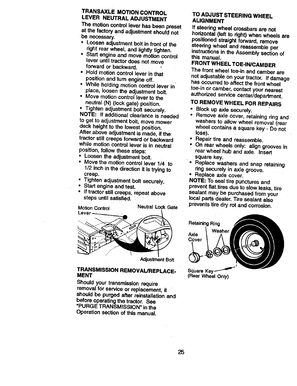 Craftsman 917.270961 User Manual | Page 25 / 60