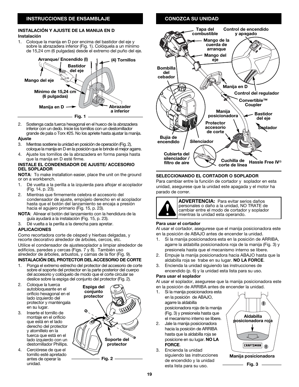 Craftsman 316.79192 User Manual | Page 19 / 32