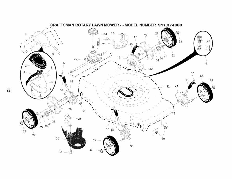 Craftsman 917.374360 User Manual | Page 42 / 52