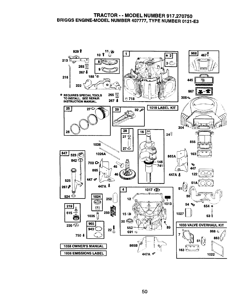Craftsman 917.270750 User Manual | Page 50 / 60