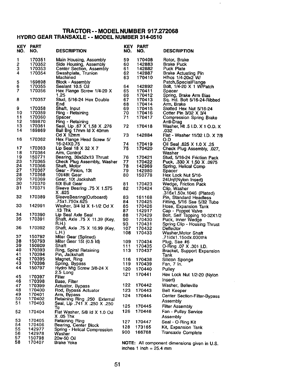 Craftsman 917.272068 User Manual | Page 51 / 64