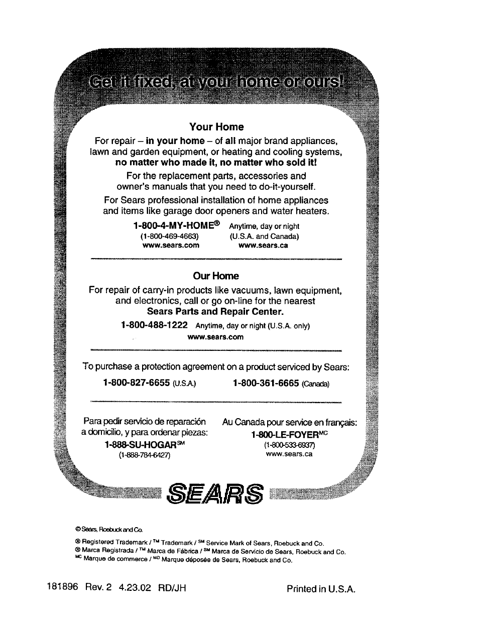 Craftsman 917.272068 User Manual | Page 64 / 64