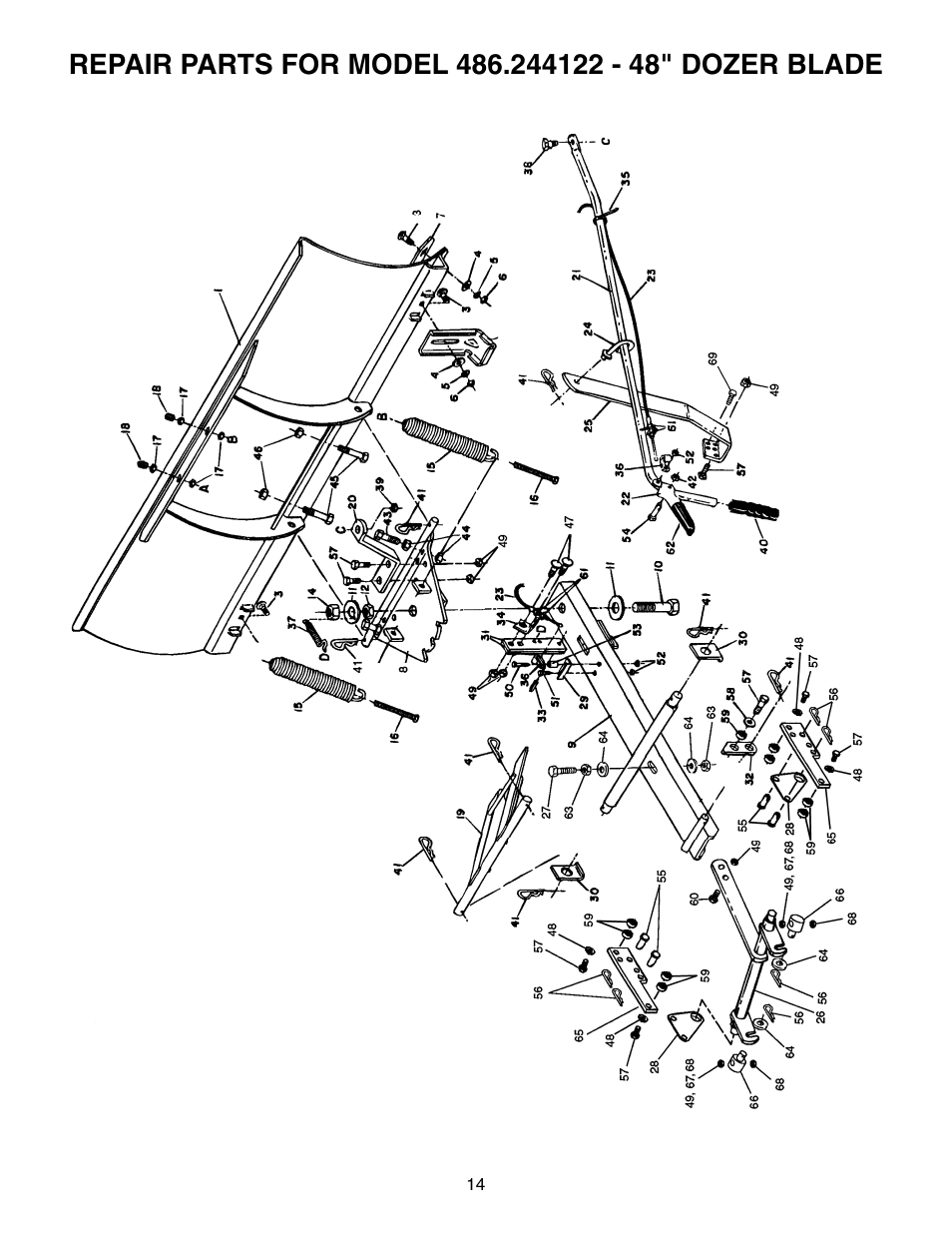 Craftsman 486.244122 User Manual | Page 14 / 16