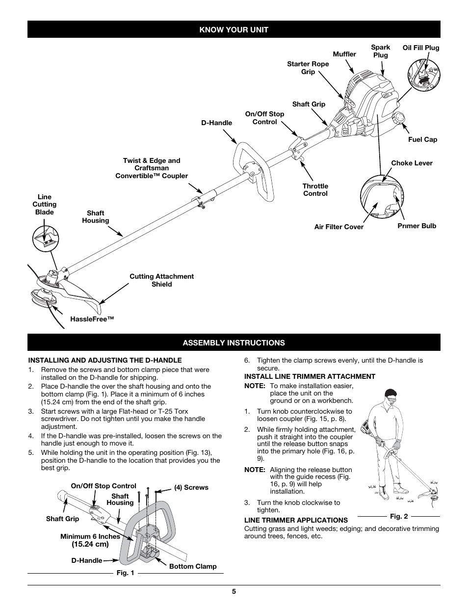 Craftsman 316.79617 User Manual | Page 5 / 36