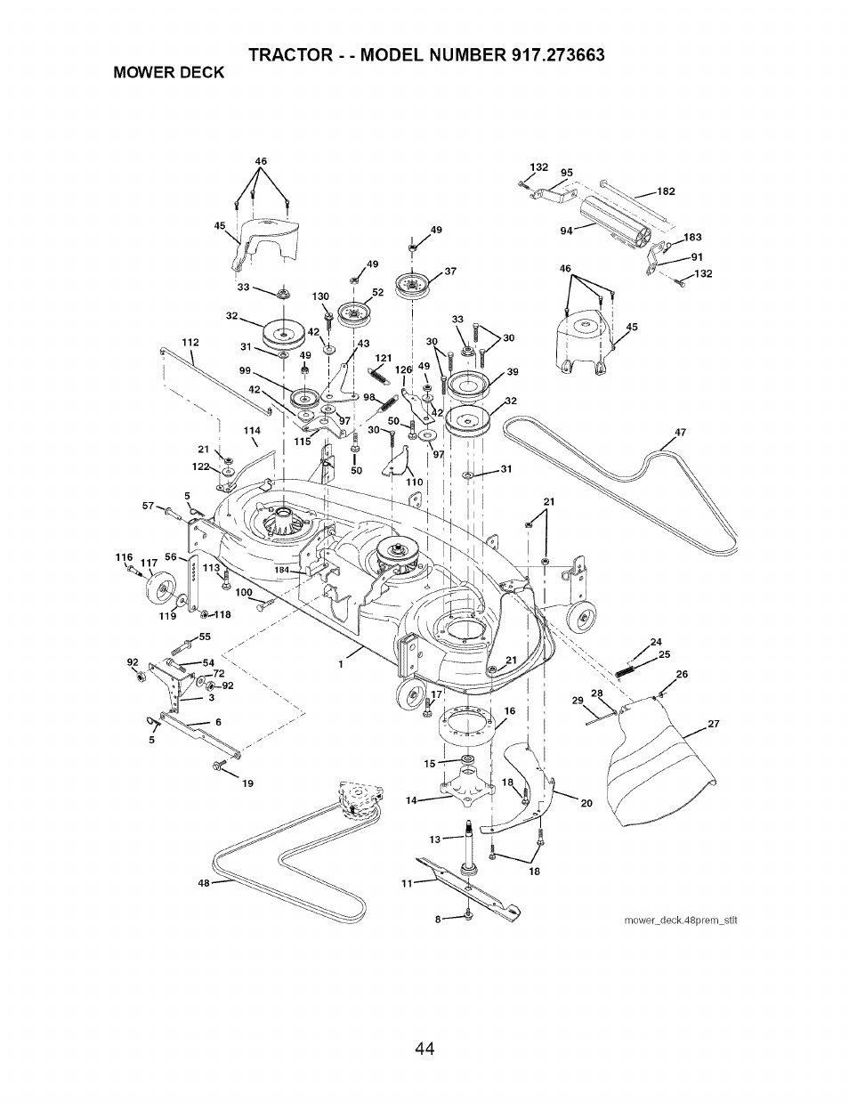 Craftsman 917.273663 User Manual | Page 44 / 56