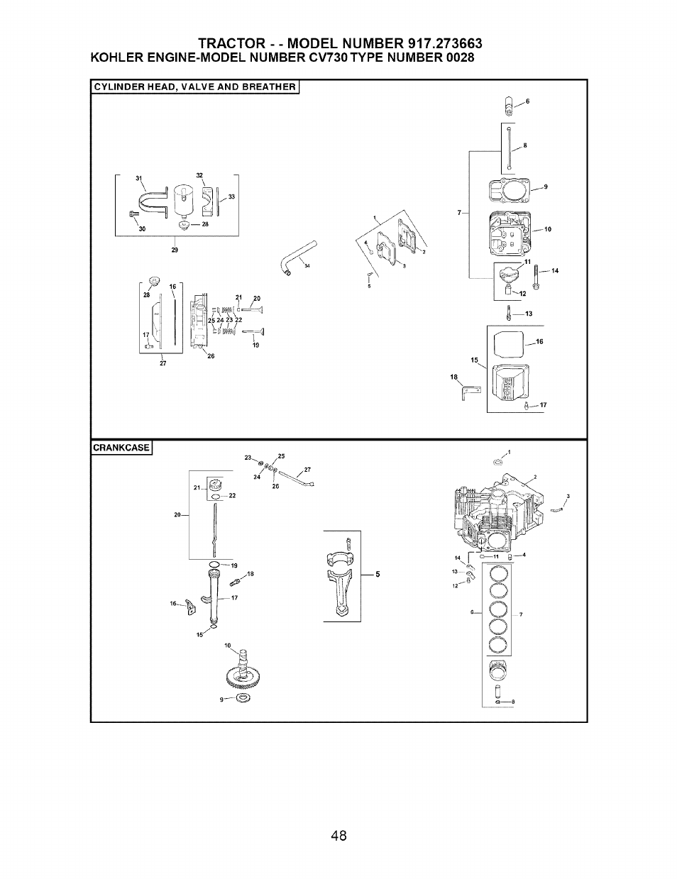 Craftsman 917.273663 User Manual | Page 48 / 56
