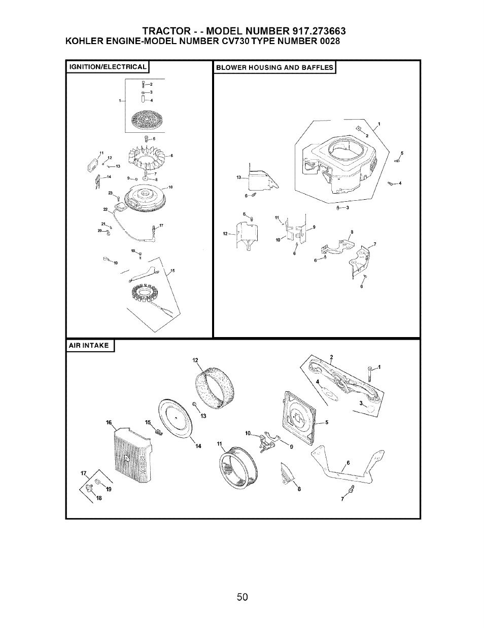 Craftsman 917.273663 User Manual | Page 50 / 56