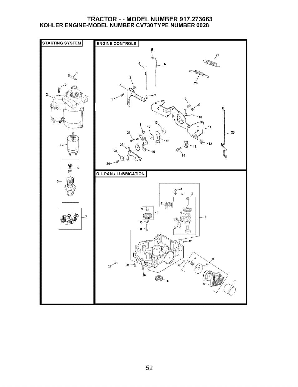 Craftsman 917.273663 User Manual | Page 52 / 56