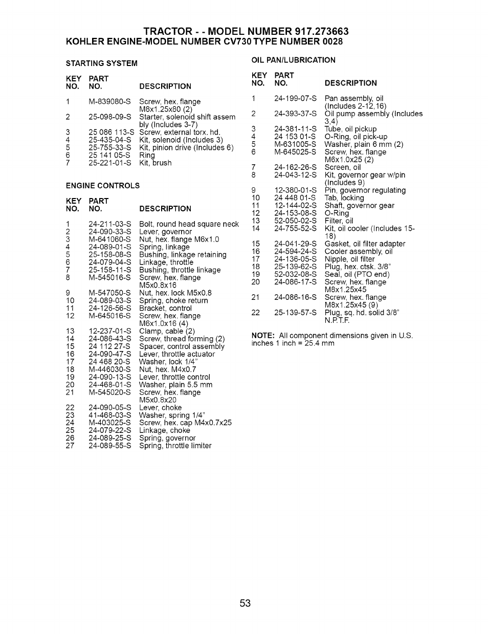 Craftsman 917.273663 User Manual | Page 53 / 56