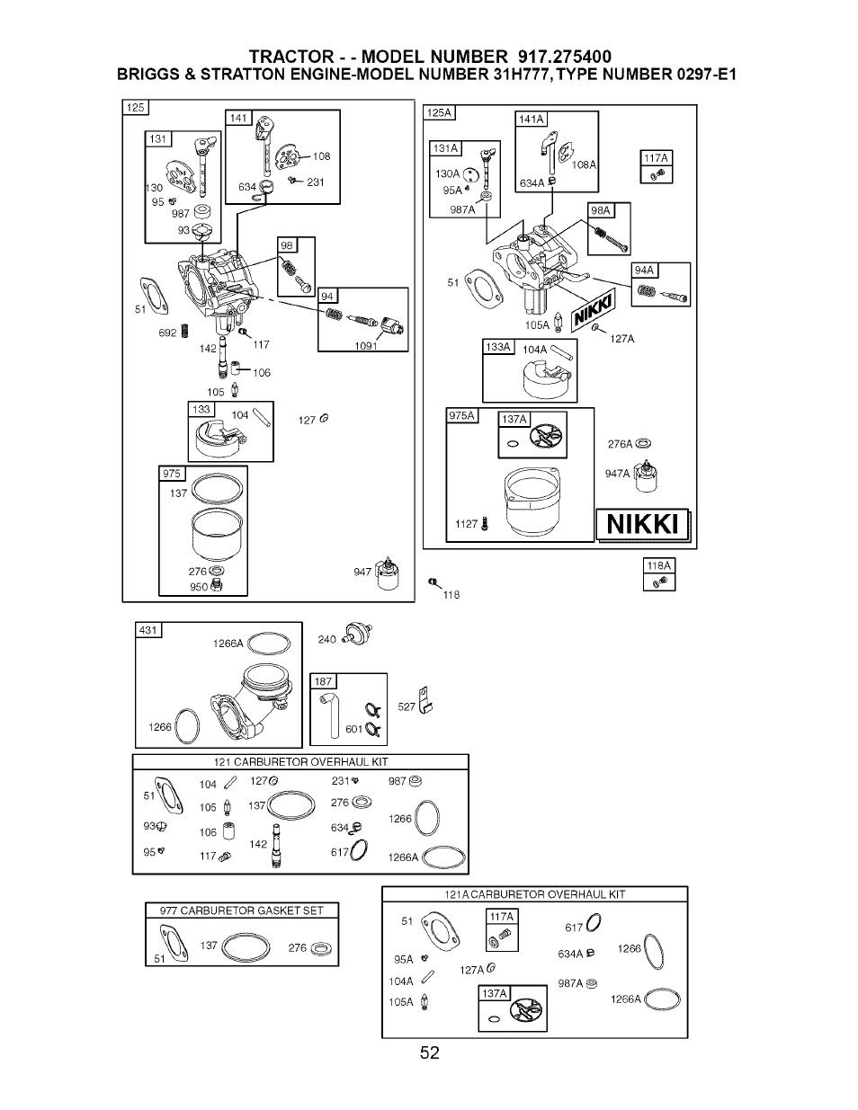 Craftsman 917.275400 User Manual | Page 52 / 56
