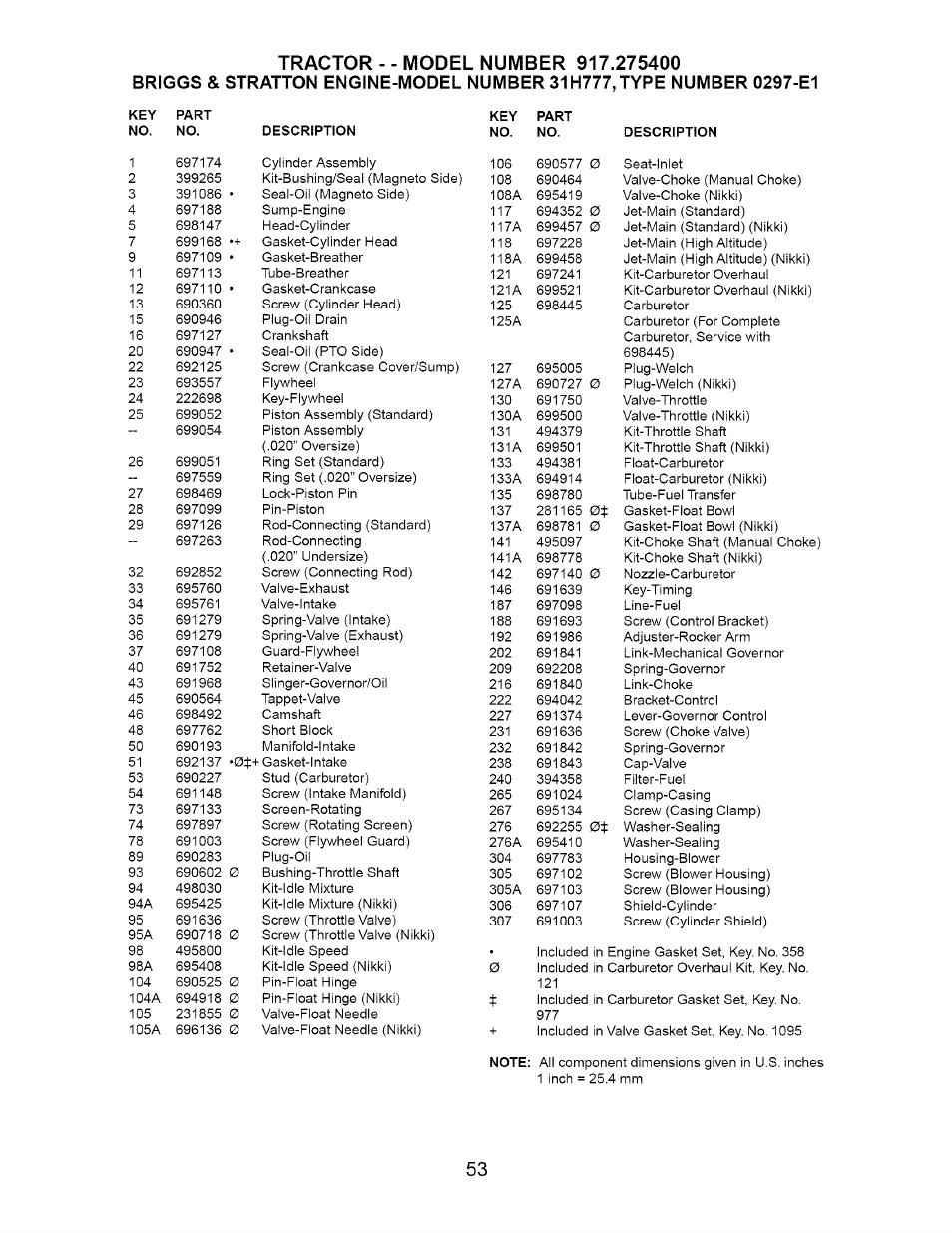 Craftsman 917.275400 User Manual | Page 53 / 56