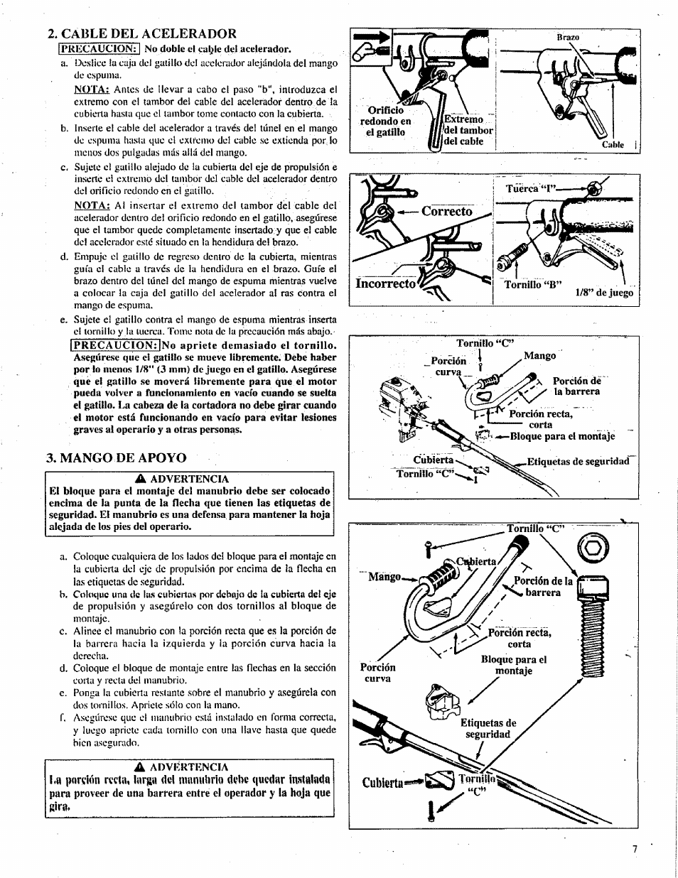 Gira, Tnrnilíb | Craftsman 358.798260-32cc User Manual | Page 36 / 61