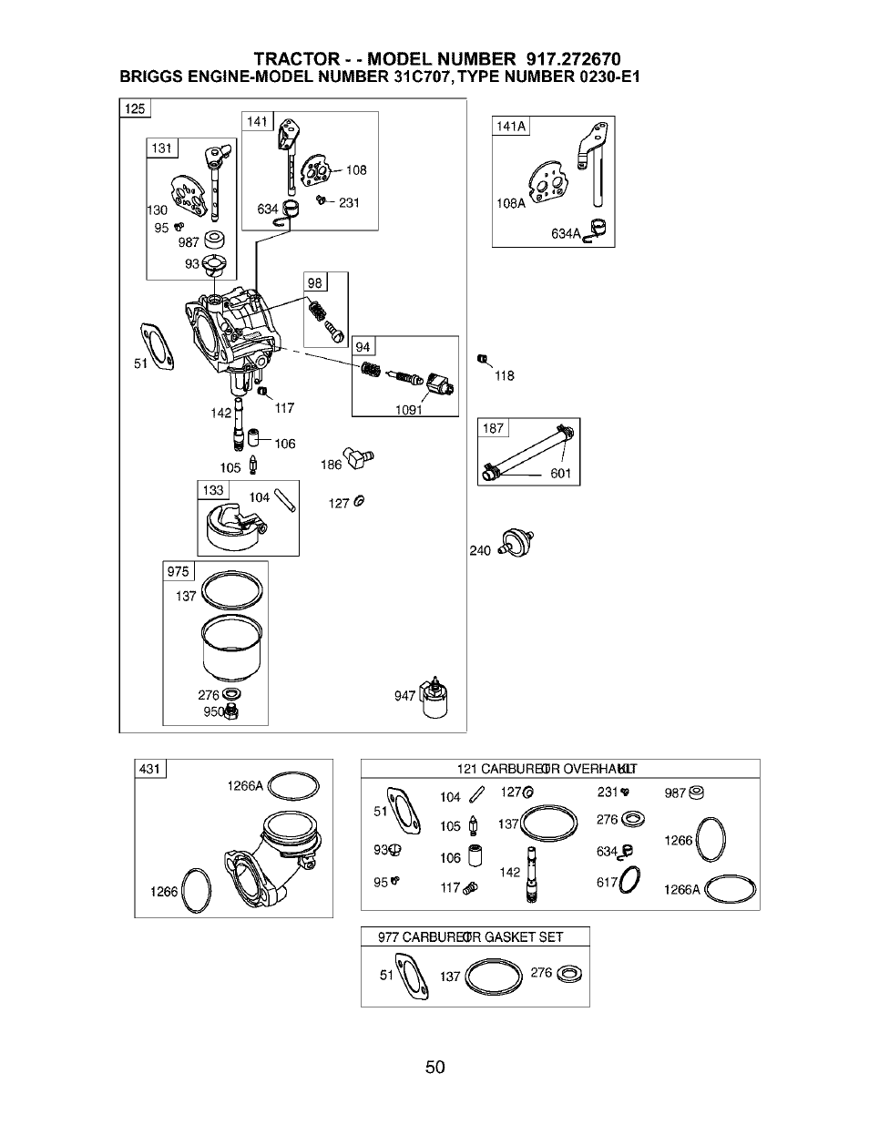 Craftsman 917.272670 User Manual | Page 50 / 56
