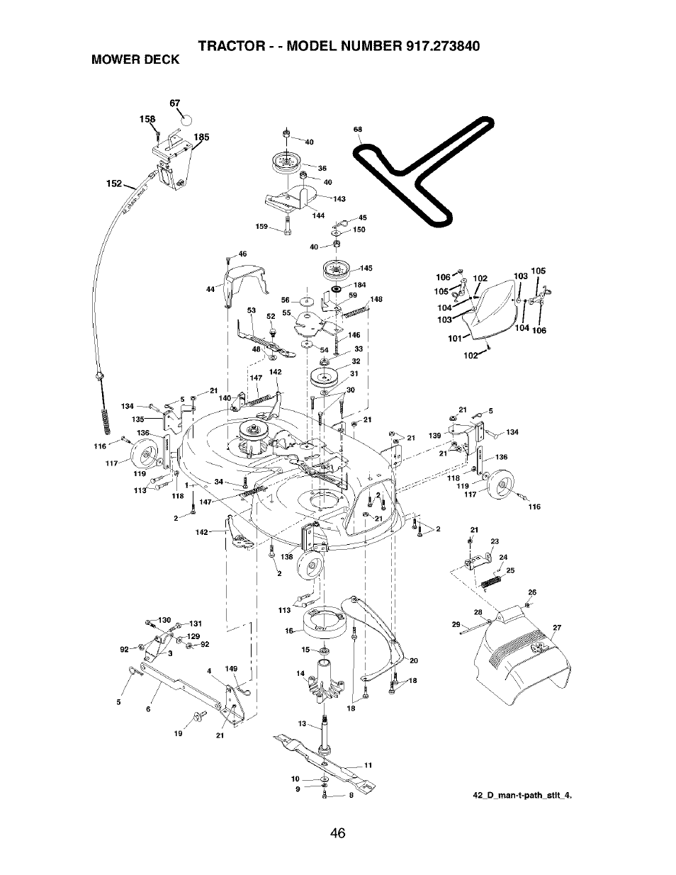 Craftsman 917.273840 User Manual | Page 46 / 60