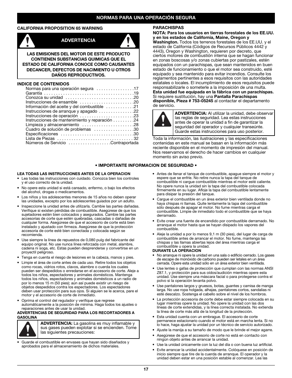 Craftsman 316.79614 User Manual | Page 17 / 36