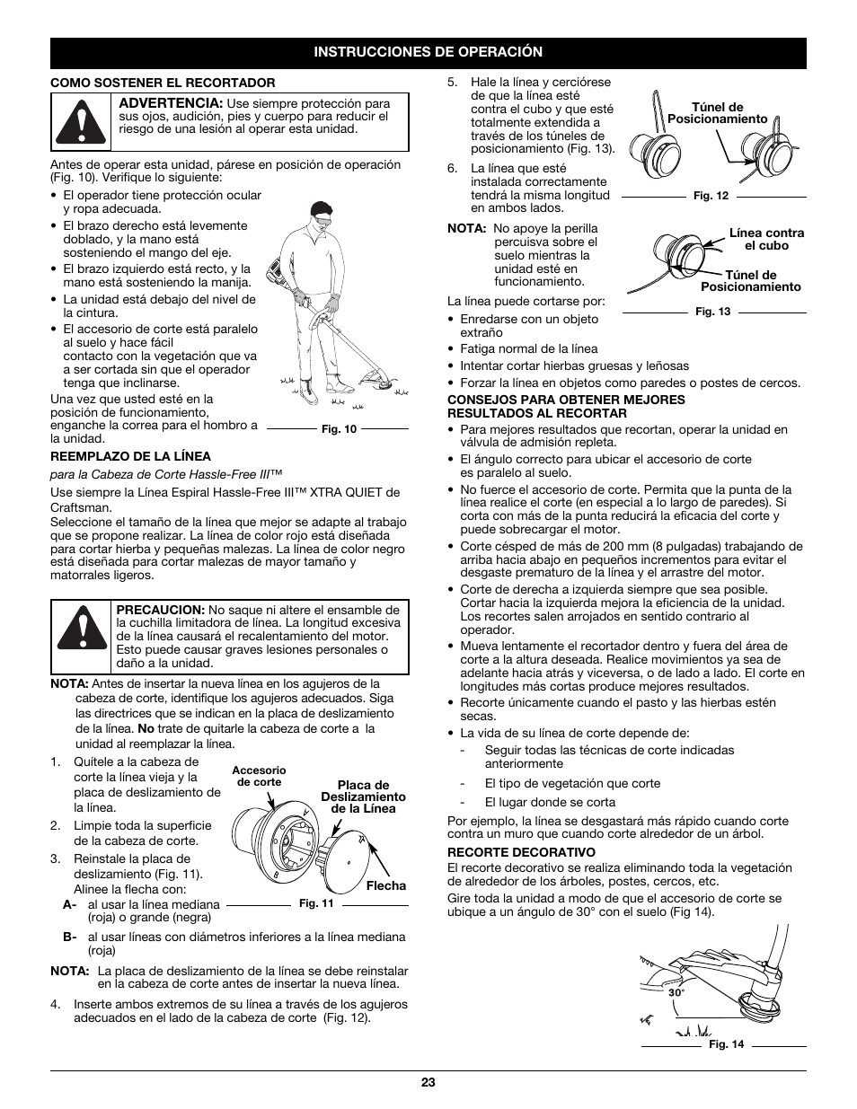 Craftsman 316.79614 User Manual | Page 23 / 36