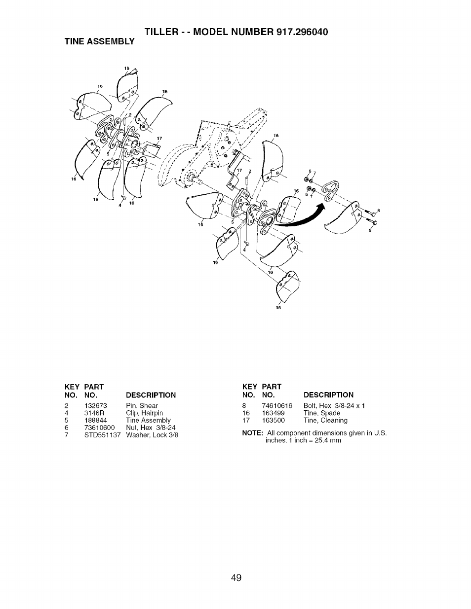 Craftsman 917.296040 User Manual | Page 49 / 56