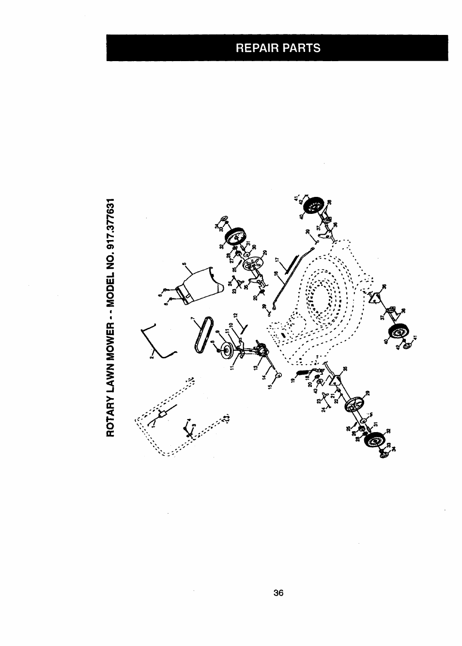 Craftsman 917.377631 User Manual | Page 36 / 46