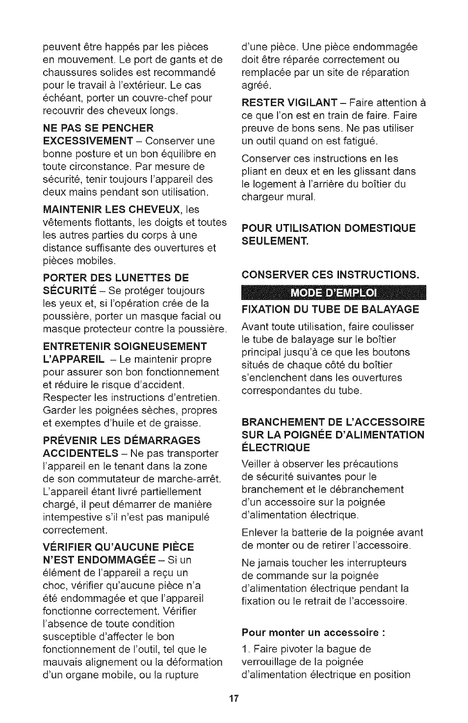 Craftsman 71.74292 User Manual | Page 17 / 22