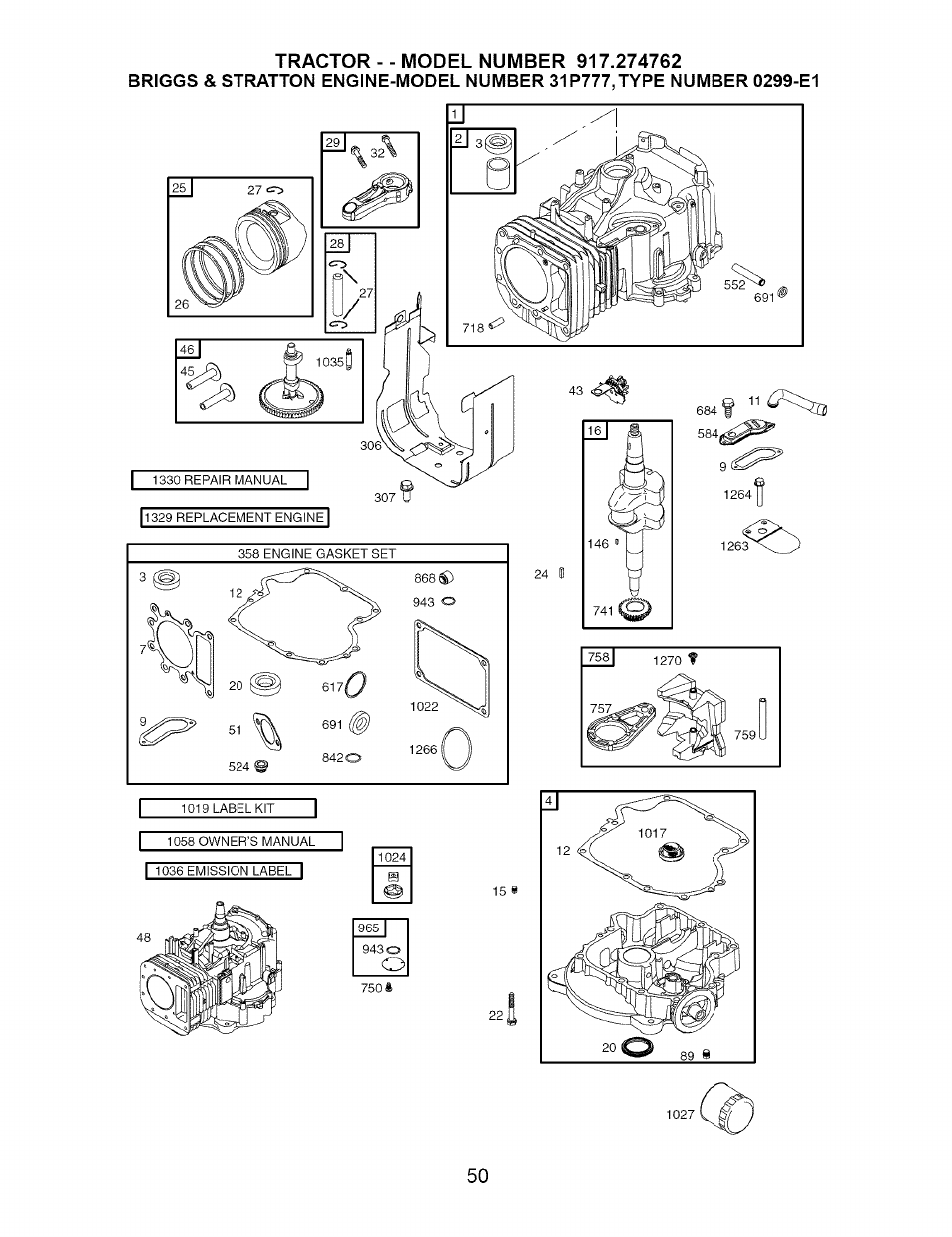 Craftsman 917.274762 User Manual | Page 50 / 56