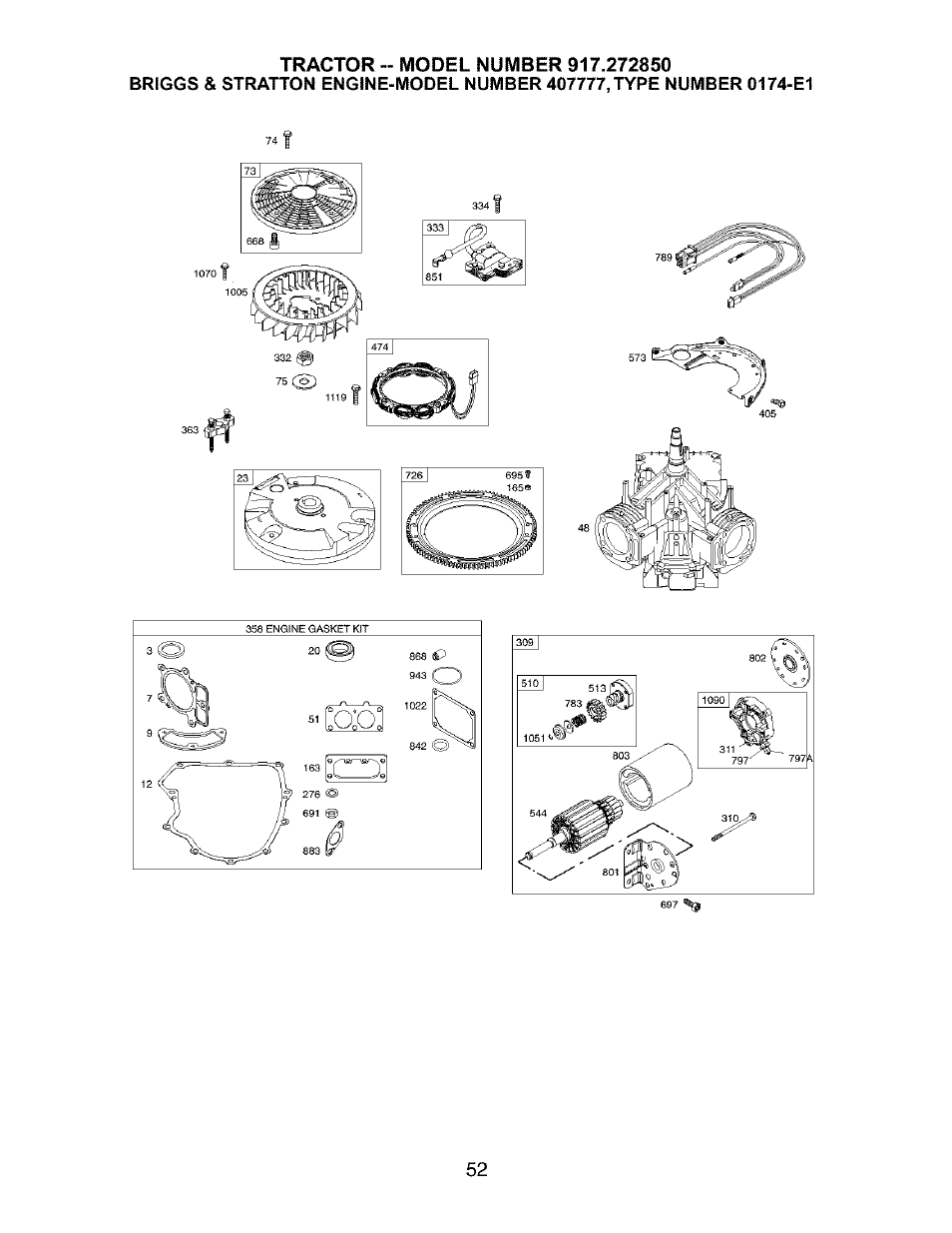 Craftsman 917.272850 User Manual | Page 52 / 56