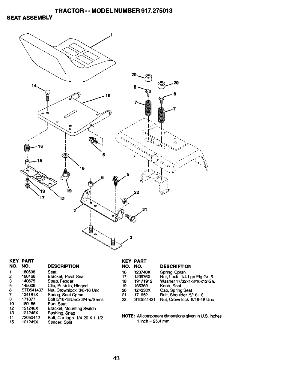 Craftsman 917.275013 User Manual | Page 43 / 60