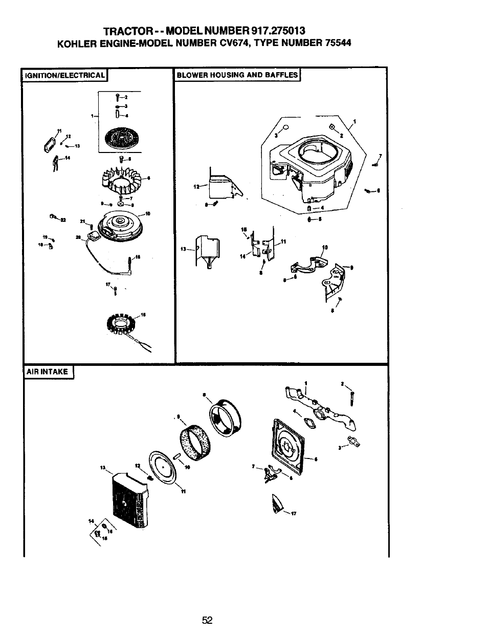 Craftsman 917.275013 User Manual | Page 52 / 60