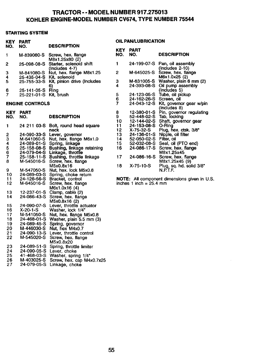 Craftsman 917.275013 User Manual | Page 55 / 60