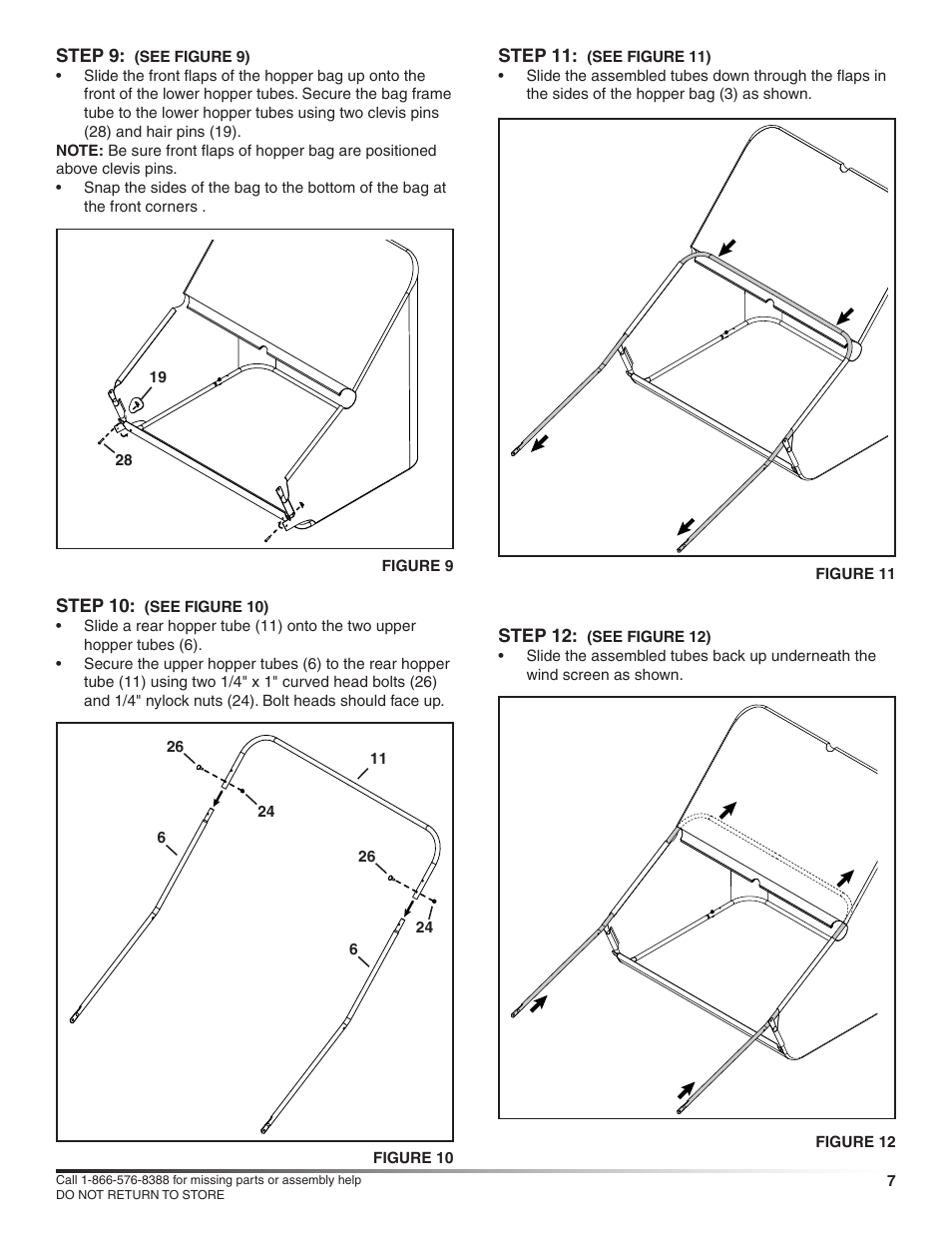 Craftsman HIGHSPEED SWEEPER 486.24229 User Manual | Page 7 / 16