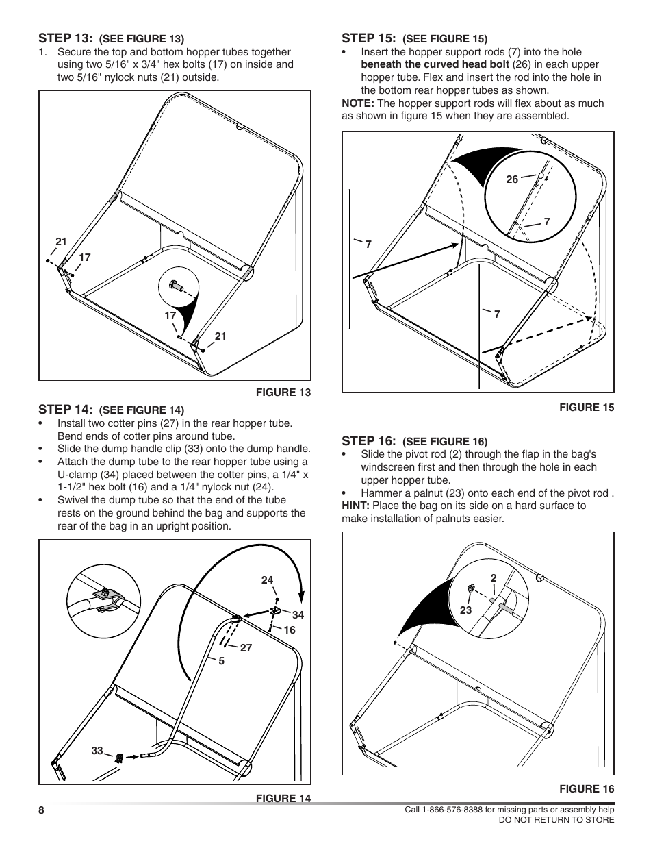 Craftsman HIGHSPEED SWEEPER 486.24229 User Manual | Page 8 / 16