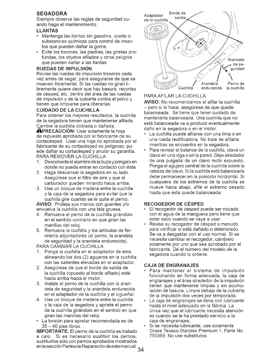 Craftsman 917.377120 User Manual | Page 34 / 56