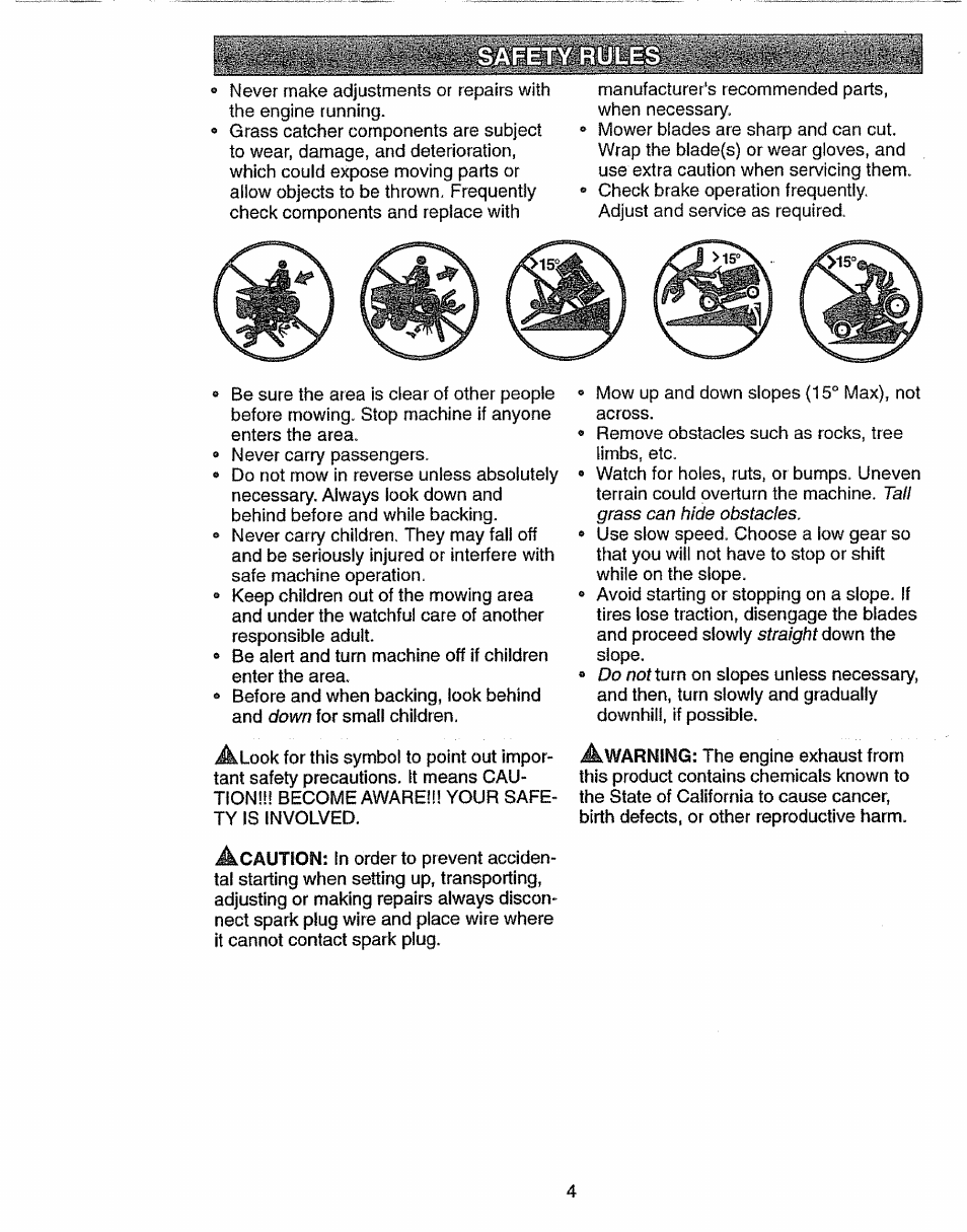 Craftsman 917.270631 User Manual | Page 4 / 60