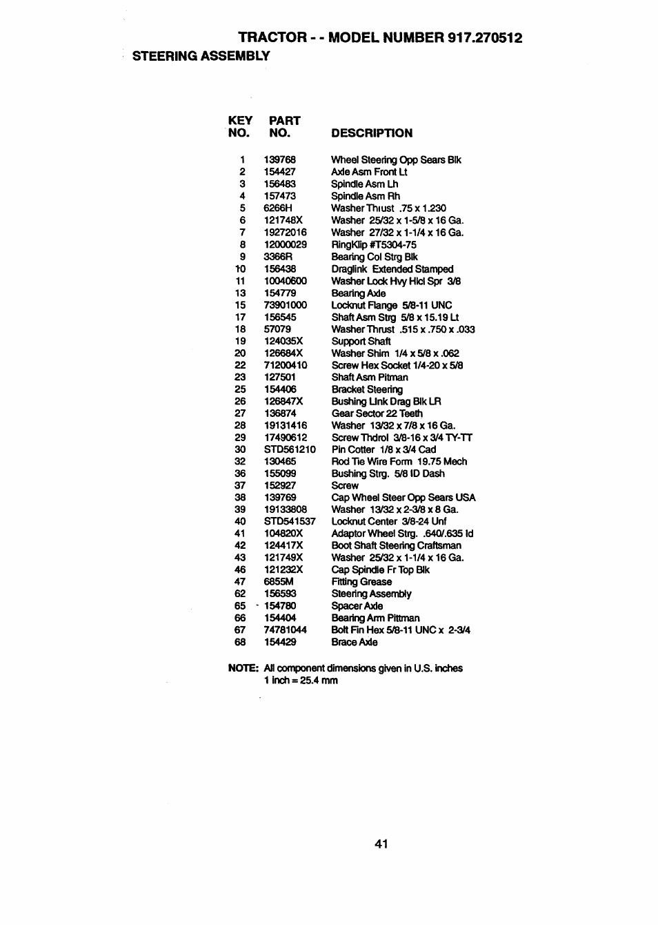 Craftsman 917.270512 User Manual | Page 41 / 60